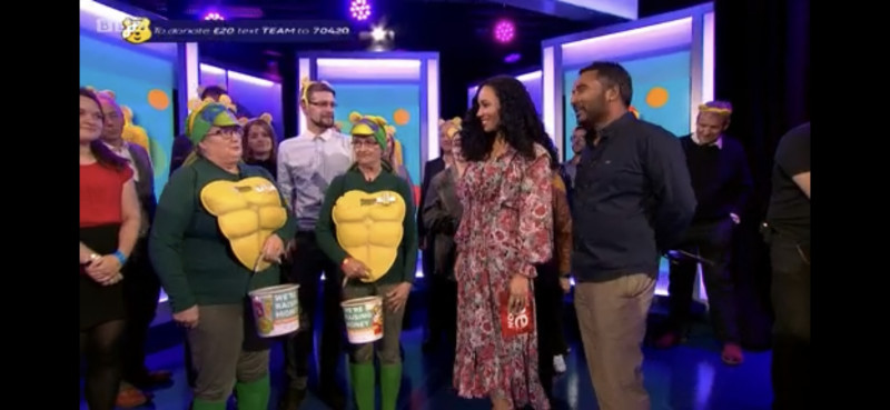 Other image for Fundraisers appear on BBC’s The One Show